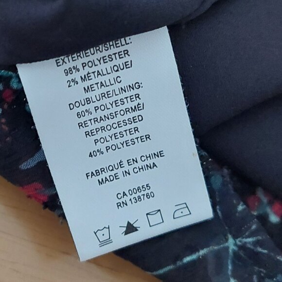 Pennington's Floral Square-Neck Blouse with Balloon Sleeves Plus Size 4X - Picture 8 of 12